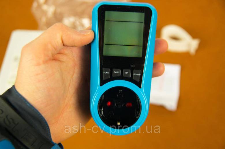 Вимірювач, споживання, ватметр, Electronic, Watt Meter - фото фото фото 1