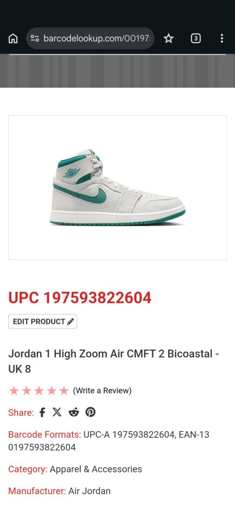 Кросівки Jordan 1 High Zoom Air CMFT 2 - фото фото фото 0