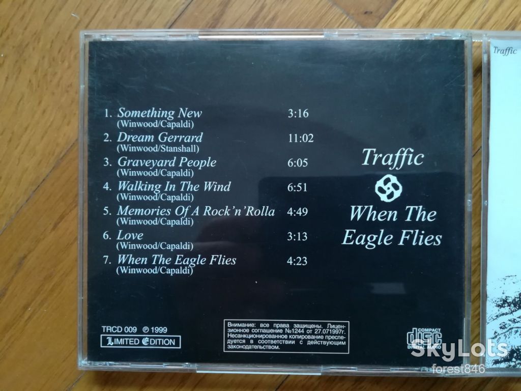 Traffic-When the eagle flies-состояние: 5 - фото фото фото 1