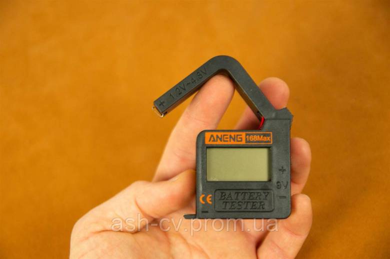 Тестер для батарейок ANENG 168Max (AA, AAA, C, D, 1.5V, 9V) - фото фото фото 8