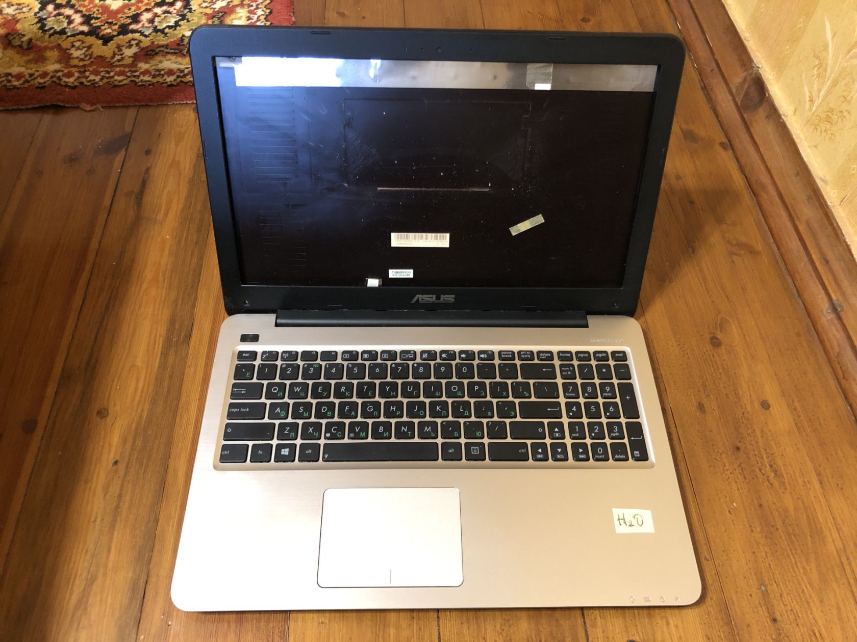 ноутбук asus X556  R556 на частини залитий - фото фото фото 0