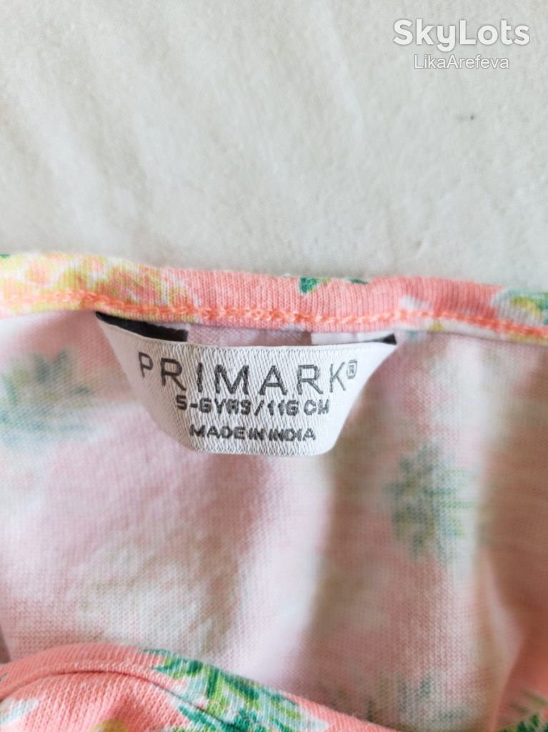 Дитяча сукня Primark з ананасами 5-6 років б/в - фото фото фото 6