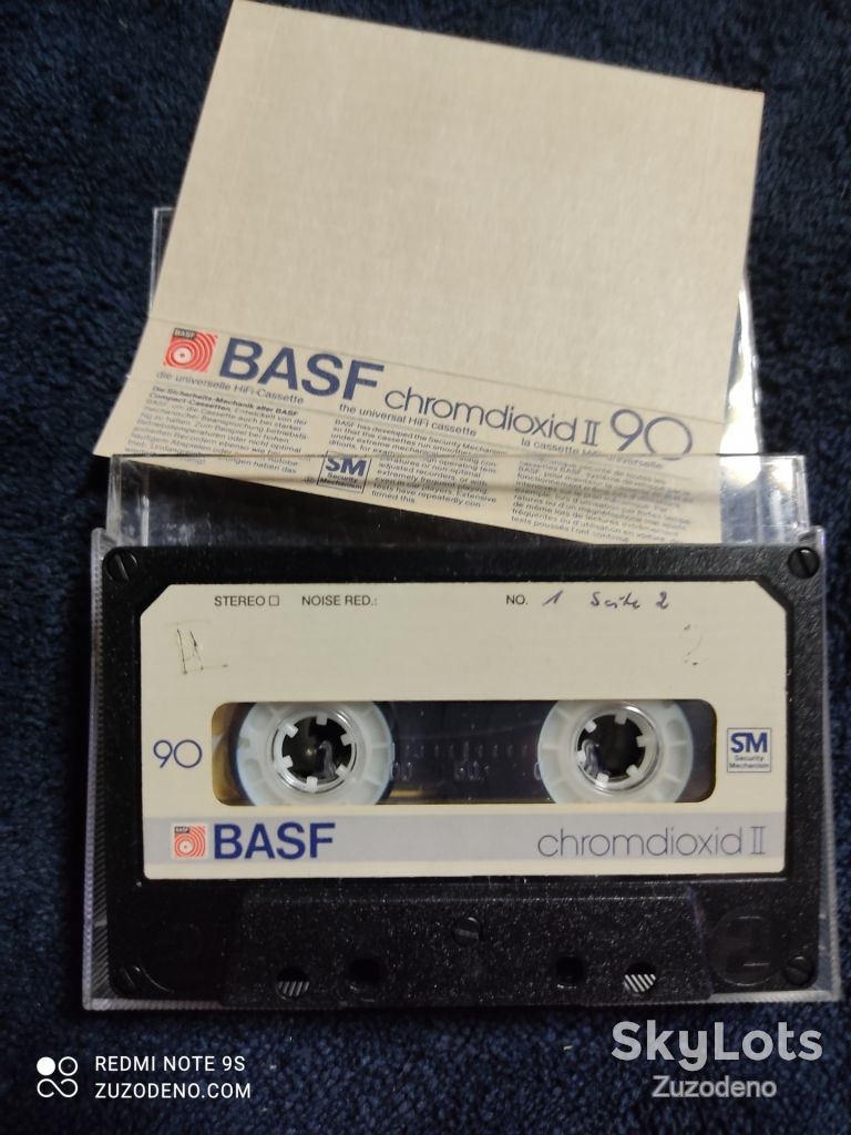 S/F Аудио кассета BASF  Cromdioxid II 90 - фото фото фото 2
