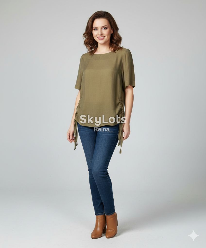 Стильна блуза з зав'язками H&amp;M - фото фото фото 0