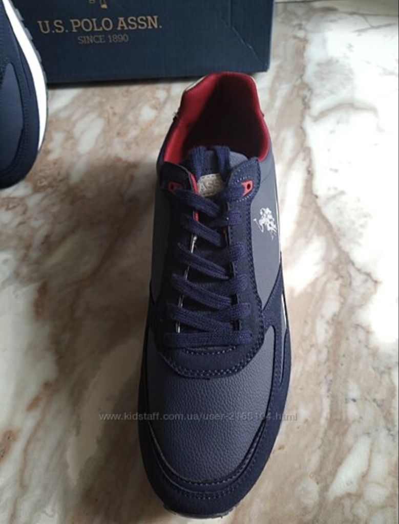 Кроссовки U.S Polo Assn. 43р синие - фото фото фото 3