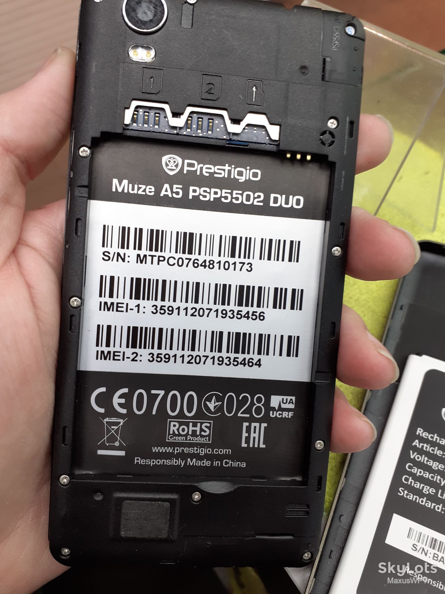 #113 Sklad Prestigio Muze A5 PSP5502 DUO - фото фото фото 7