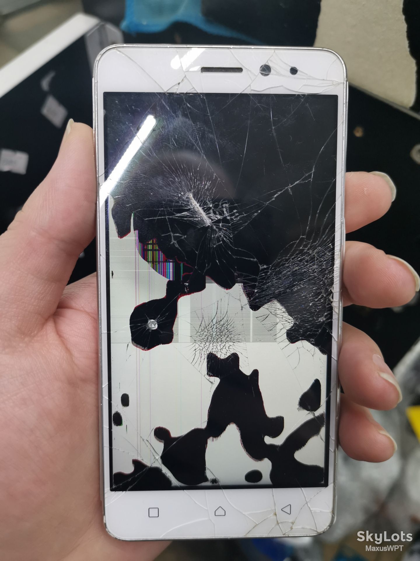 #225 Sklad Lenovo K6 Power silver - фото фото фото 0