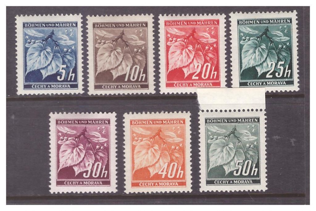 ФЛОРА. Моравия 1939 MNH - фото фото фото 0