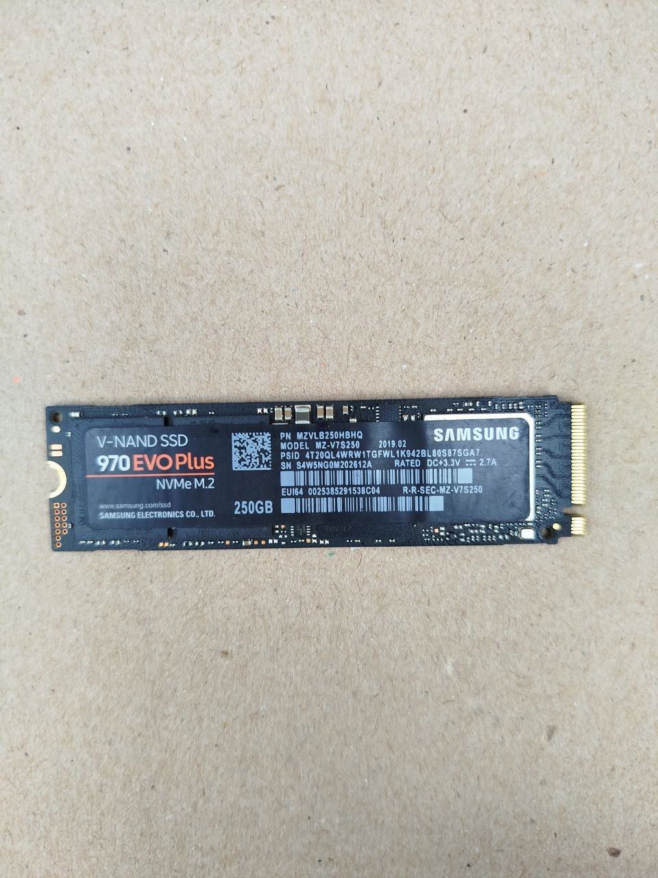 SSD M.2 Диск SAMSUNG SSD 970 EVO Plus  (250GB) з 1грн! - фото фото фото 0