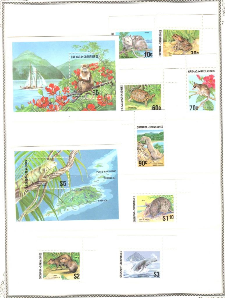 Гренада  1986 г MNH - 2а блока и марки - - фото фото фото 0