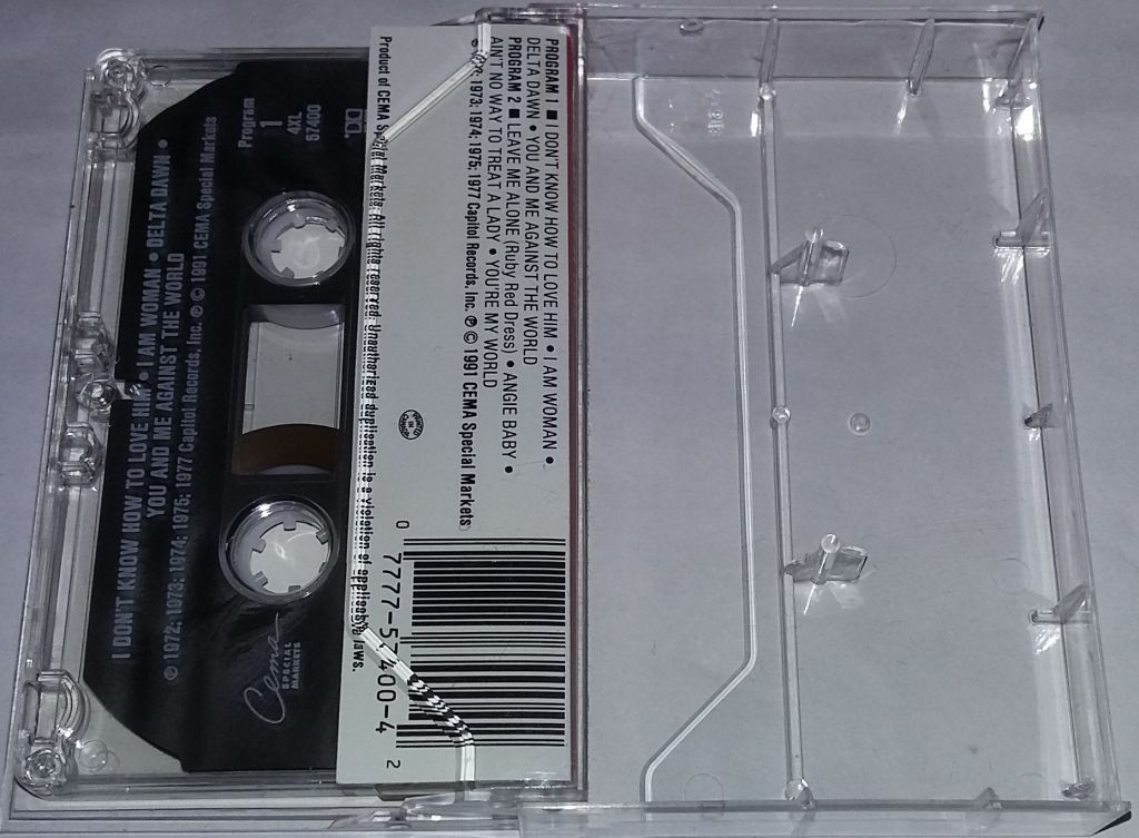HELEN REDDY All-Time Greatest Hits. Cassette   (US) - фото фото фото 1