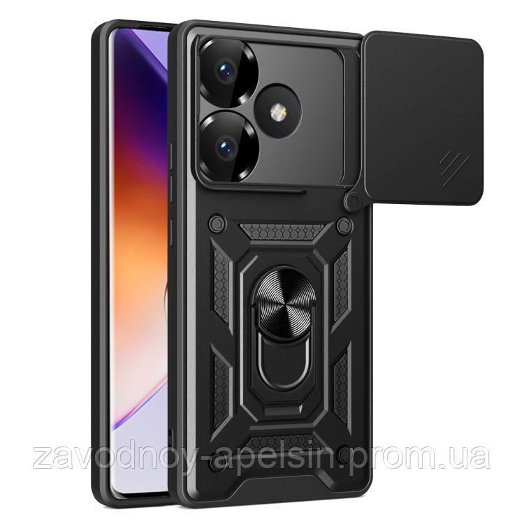 Xiaomi Poco F6 Чехол противоударный Подставка (Шторка) - фото фото фото 0