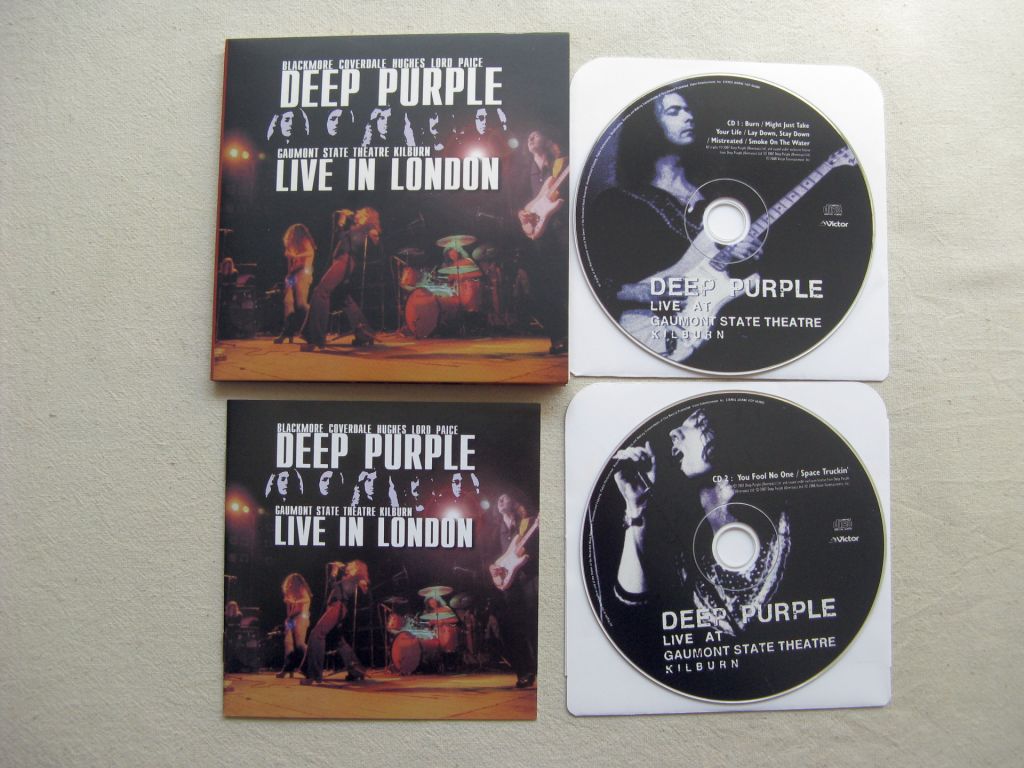 CDLP Deep Purple. Live in London. 2CD. 1974/1982. - фото фото фото 3
