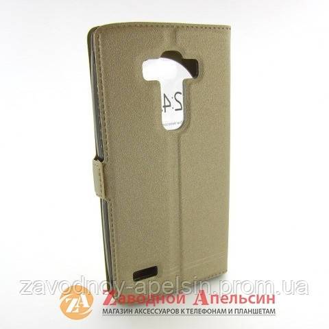 Чехол книжка LG G4 s H734 Smart Case gold - фото фото фото 1
