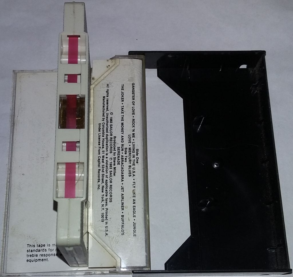 STEVE MILLER BAND  Live!  Cassette    (US) - фото фото фото 2
