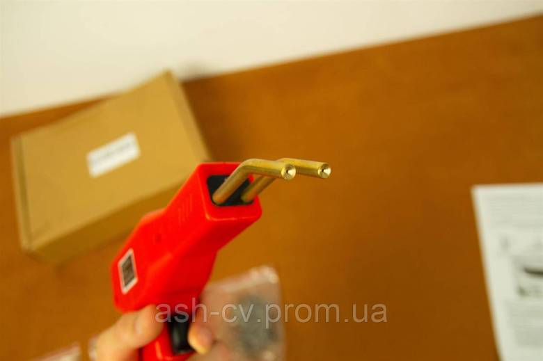 Гарячий степлер, термостеплер, паяльник для пластику (+400 скоб) - фото фото фото 5