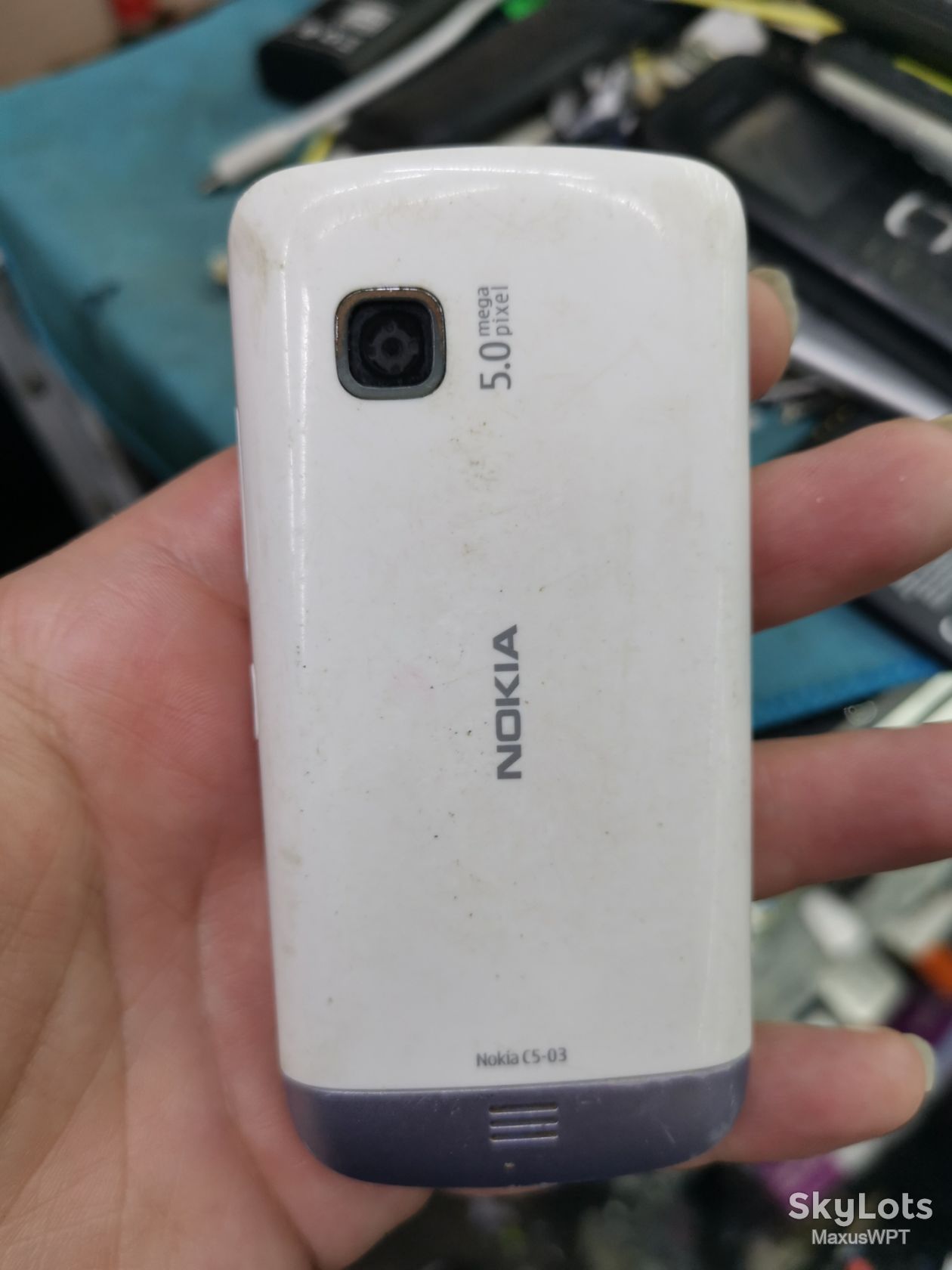 #2057 sklad Nokia c5 03 c5-03 white - фото фото фото 3