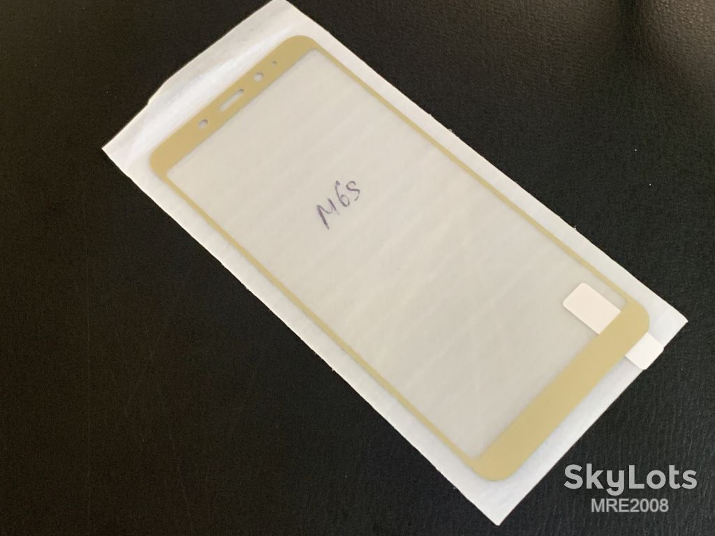Захисне скло Full Screen для Meizu M6s gold - фото фото фото 1