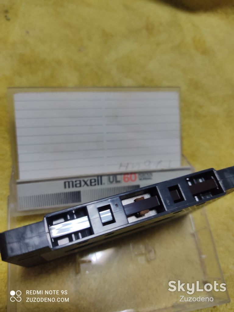 Б/У Аудио кассета MAXELL UL 60 - фото фото фото 1