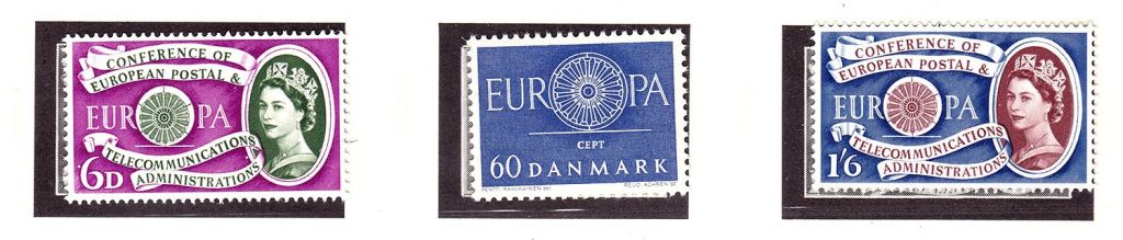 Великобритания и Дания 1960 г MNH - EUROPA  - CEPT - фото фото фото 0