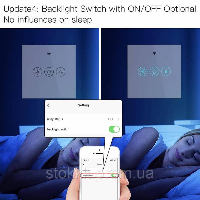 MOES Smart Alexa WiFi RF433 диммерный выключатель Smart Life - фото фото фото 2
