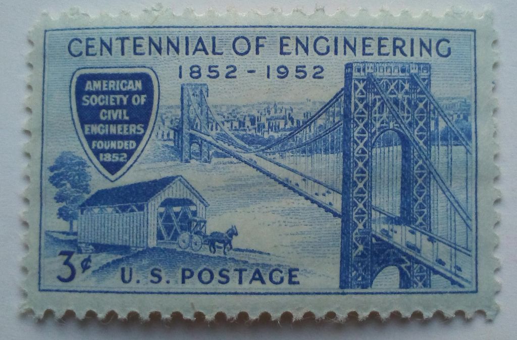 США 1952 Гражданская инженерия, MNH - фото фото фото 0