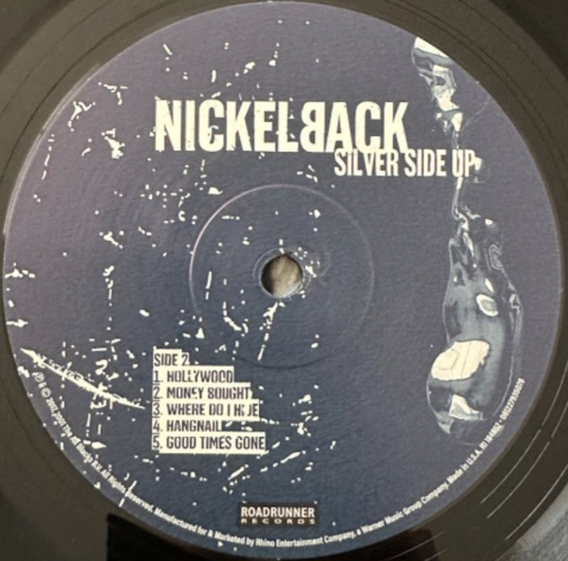 Nickelback - Silver Side Up - 2001.  (LP). 12. Vinyl. Пластинка. US. S/S. - фото фото фото 5