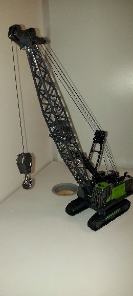 Модель крана NILE, 1х50, Diecast Toy Engineering Vehicle Crane. Новая. - фото фото фото 1