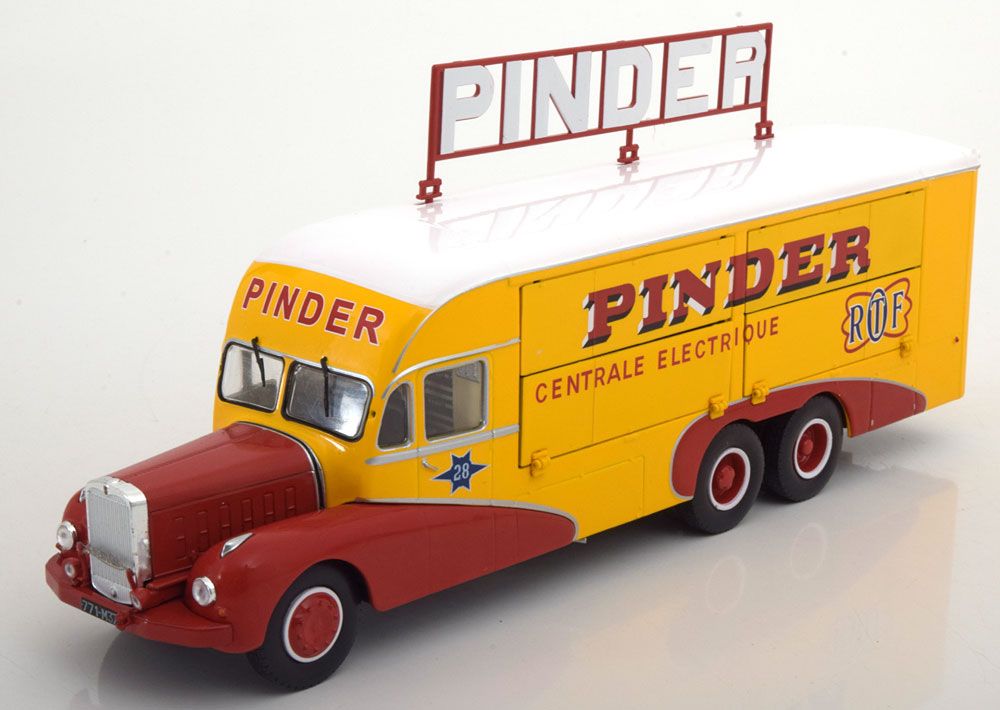 Altaya Direkt Collection 1:43 Bernard 28 Electrical Truck, Circus Pinder  (1951) - фото фото фото 1