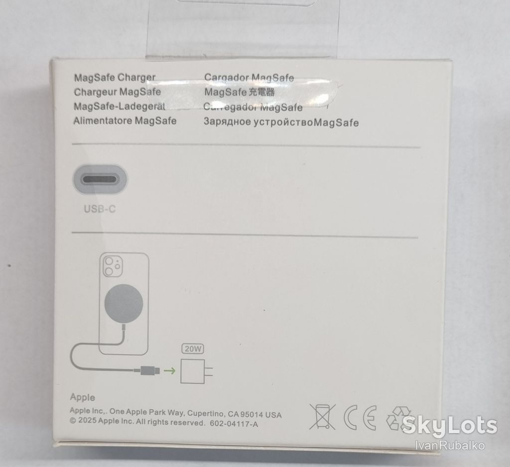 Apple MagSafe Charger 1 м White  (A2140) - фото фото фото 1