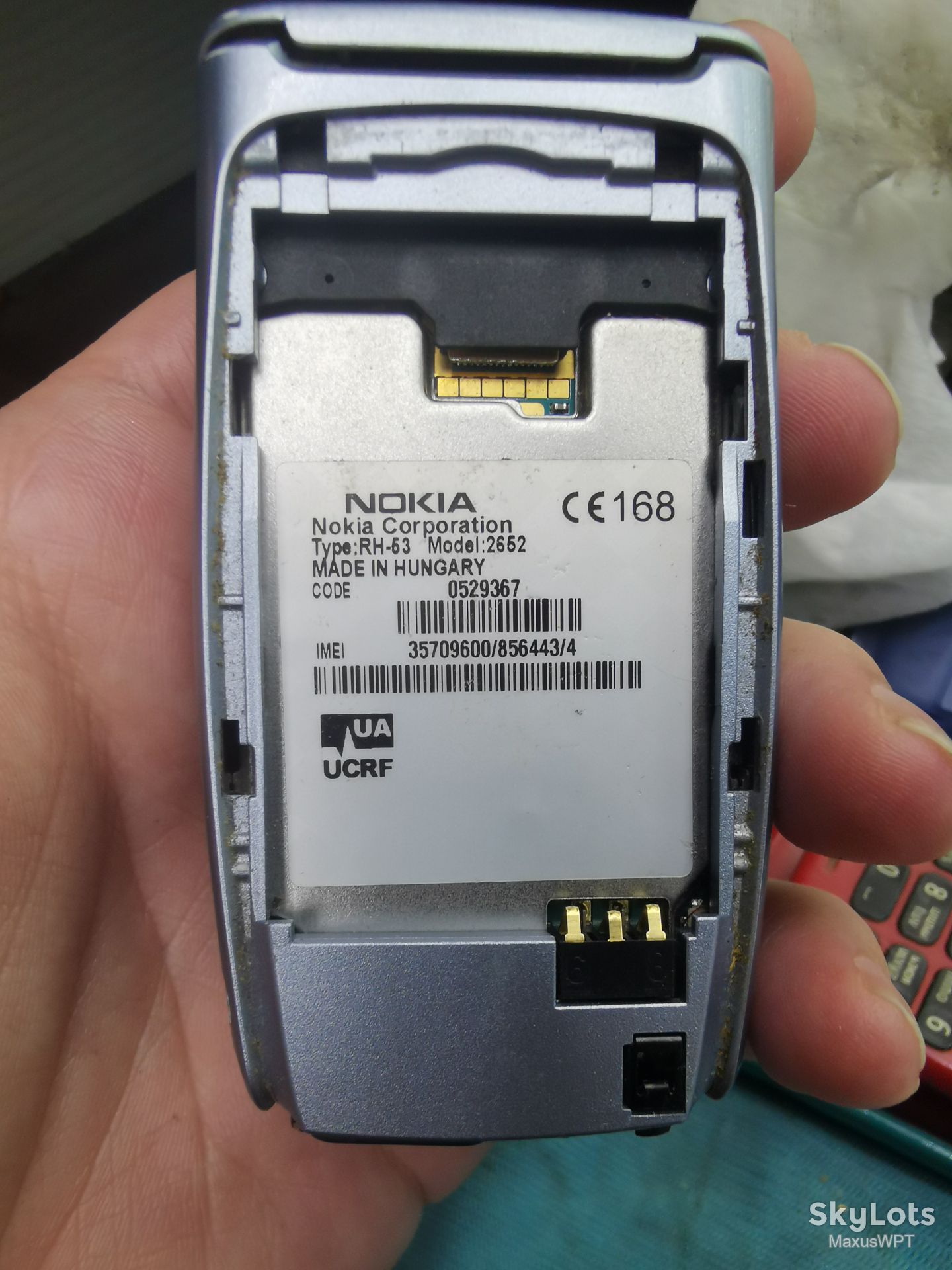 #943 Sklad Nokia 2652 blue - фото фото фото 3