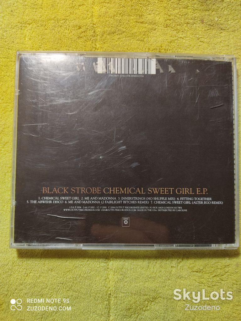 CD  Black Strobe – Chemical Sweet Girl E.P. 2004 - фото фото фото 6