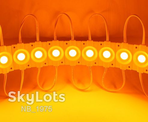Светодиодный LED модуль COB Y жёлтый герметичный IP65, 2,4Вт - фото фото фото 0