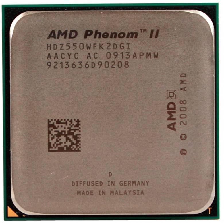 Процесор AMD Phenom II x2 550BE 3.1 GHz AM3, 80W Б/В - фото фото фото 0