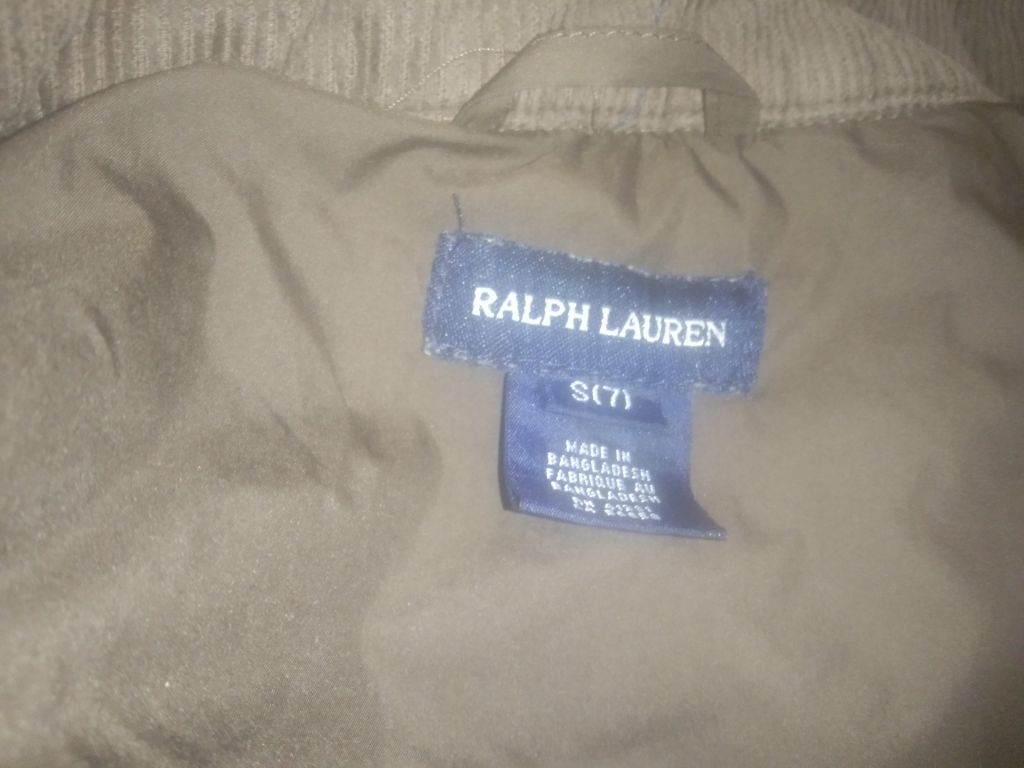 Куртка деми Ralph Lauren 116-122 рост - фото фото фото 4