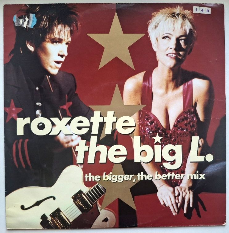 Roxette - The Big L. - 1991.  (EP). 12. Vinyl. Пластинка. Germany. - фото фото фото 0