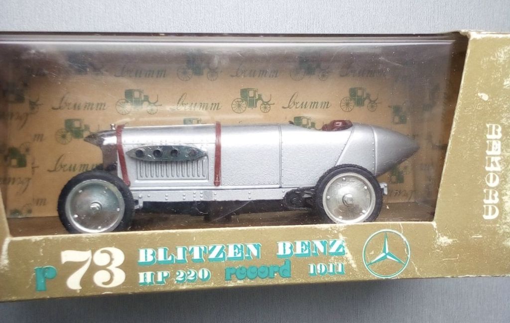Brumm 1:43 Blitzen Benz HP 220 record 1911 - фото фото фото 0