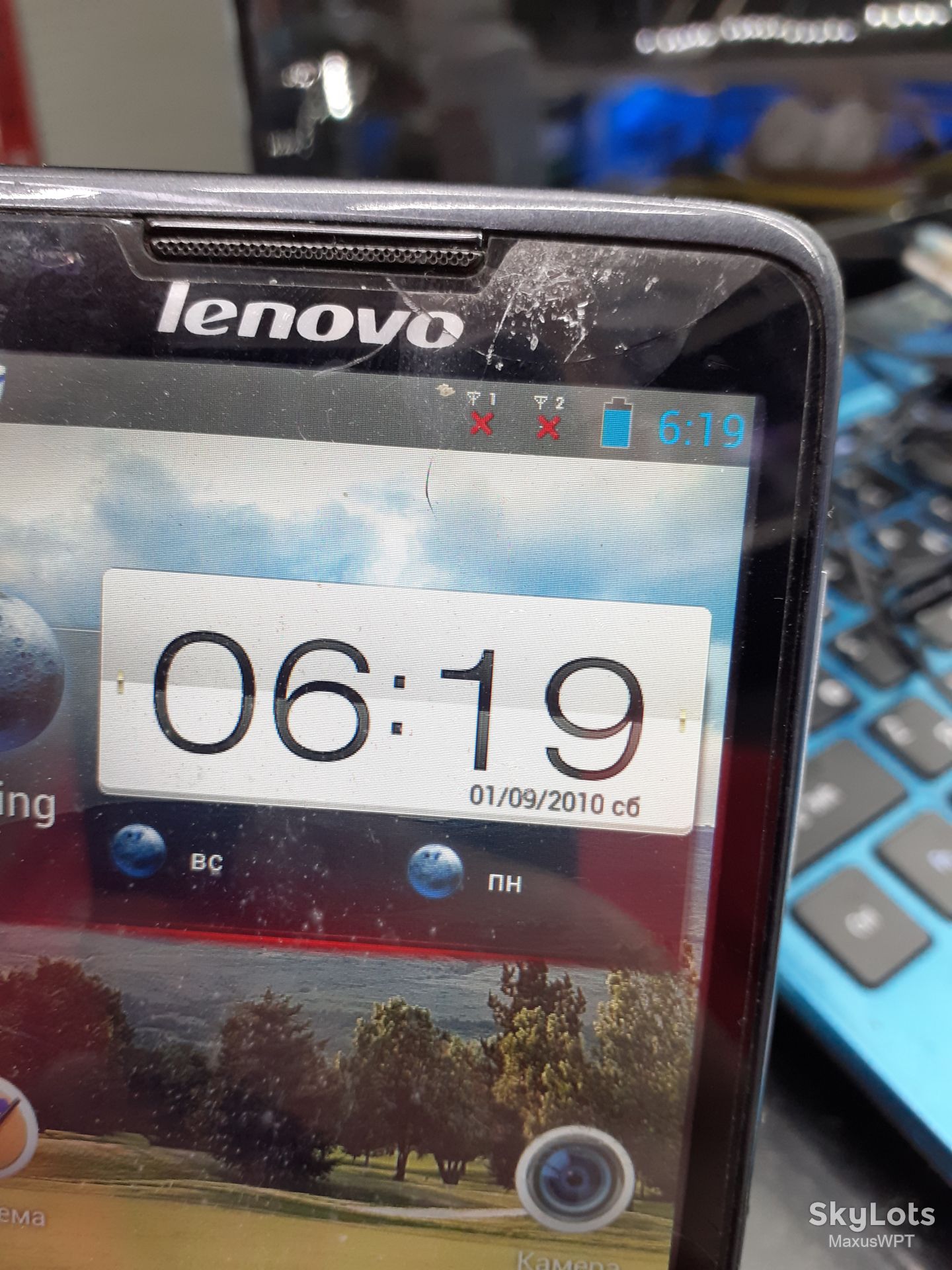 #1387 sklad Lenovo A766 Black - фото фото фото 1