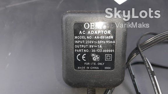 Блок питания БП OEM AA-091ABN 9V 1A № 9-407 - фото фото фото 1