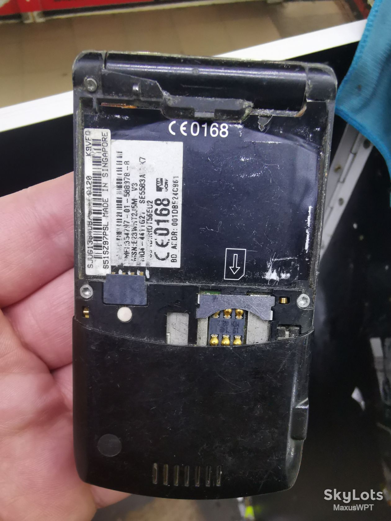 #sklad Motorola v3 razr black  370-a - фото фото фото 2