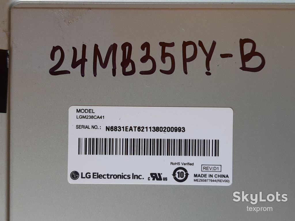 Монітор LG 24MB35PY Блок живлення - фото фото фото 3
