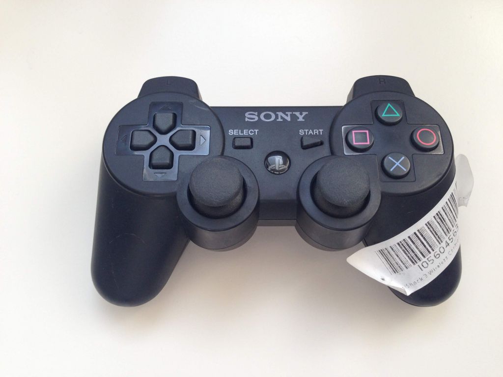 Sony PlayStation 3 DualShock Black-Original - фото фото фото 0