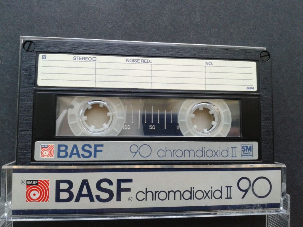 Аудиокассета BASF Chromdioxid II 90 - фото фото фото 0