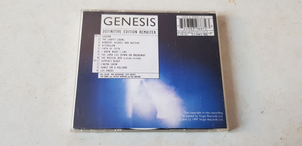 Genesis Seconds Out 2CD - фото фото фото 1