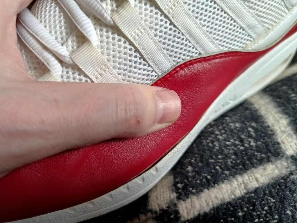 Кросівки Jordan CMFT Viz Air 11 Candy Cane - фото фото фото 8