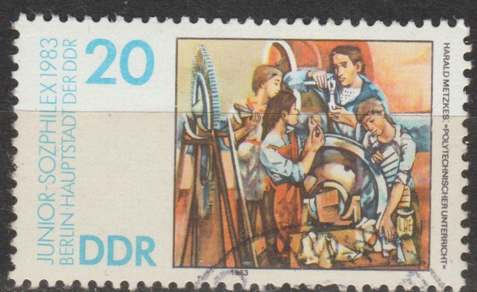 Германия Німеччина ГДР 1983 діти виставка - фото фото фото 0