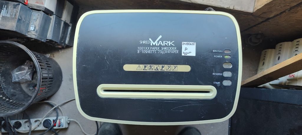 Уничтожитель бумаги / Шредер ShredMARK 1001XX № 24190615 - фото фото фото 1