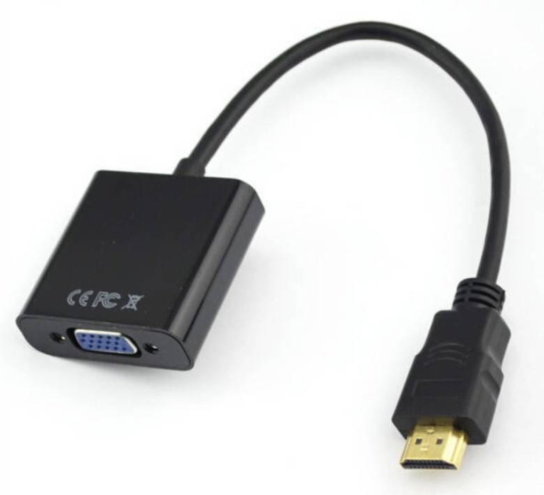 Адаптер-конвертер HDMI на VGA (перехідник) Converter емулятор монітора - фото фото фото 0