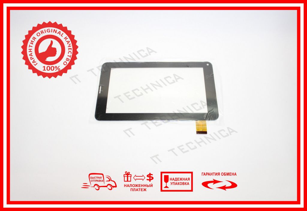 Сенсор 186x111mm 30pin FM700405KD Тип2 Черн - фото фото фото 0