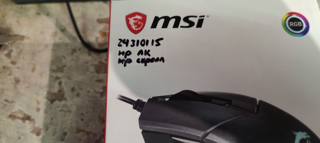 Игровая оптическая мышь MSI Clutch GM11 USB № 24310115 - фото фото фото 2